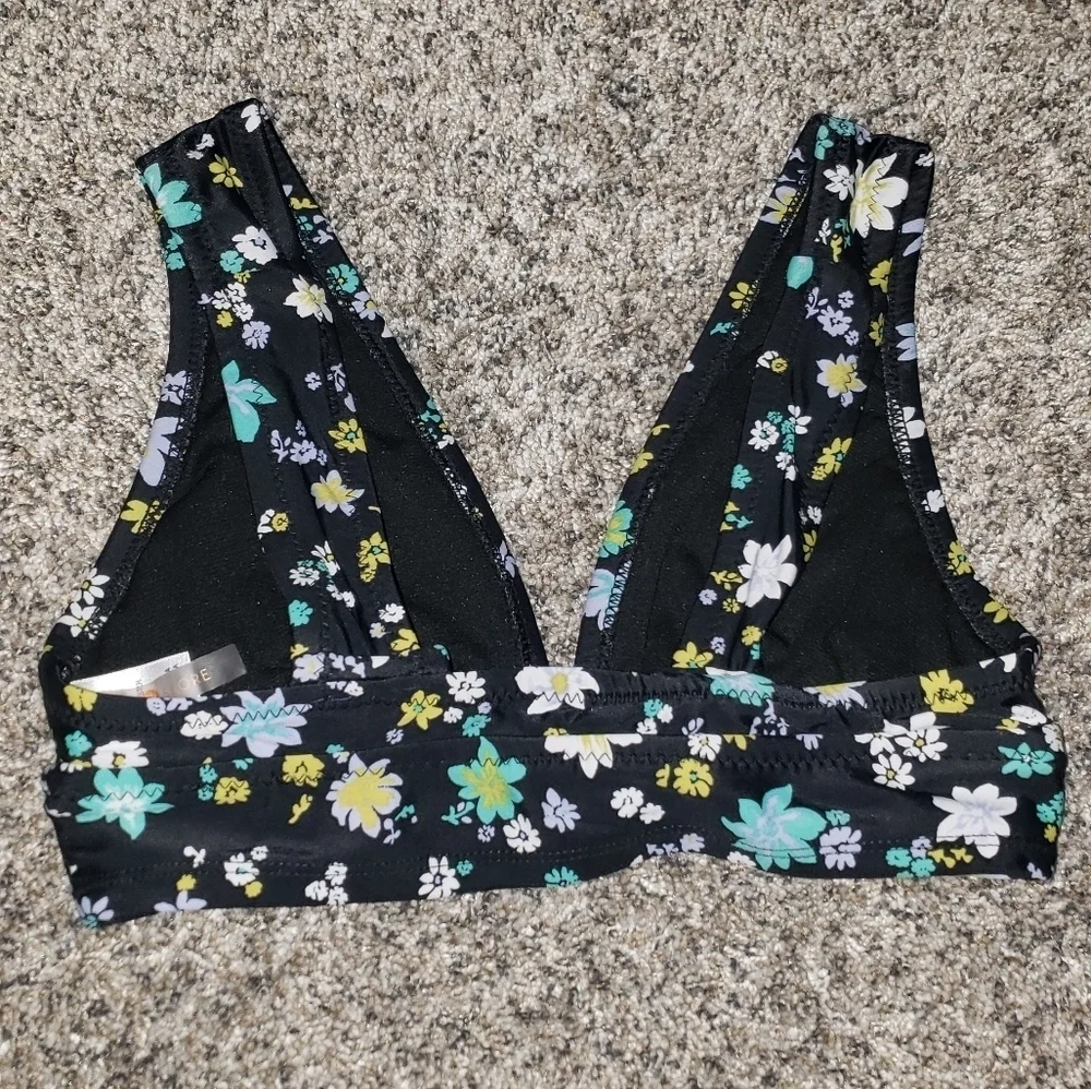 Shade & Shore Green and Black Bikini